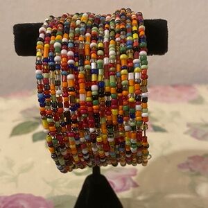 Multicolor Beaded Bracelet Set